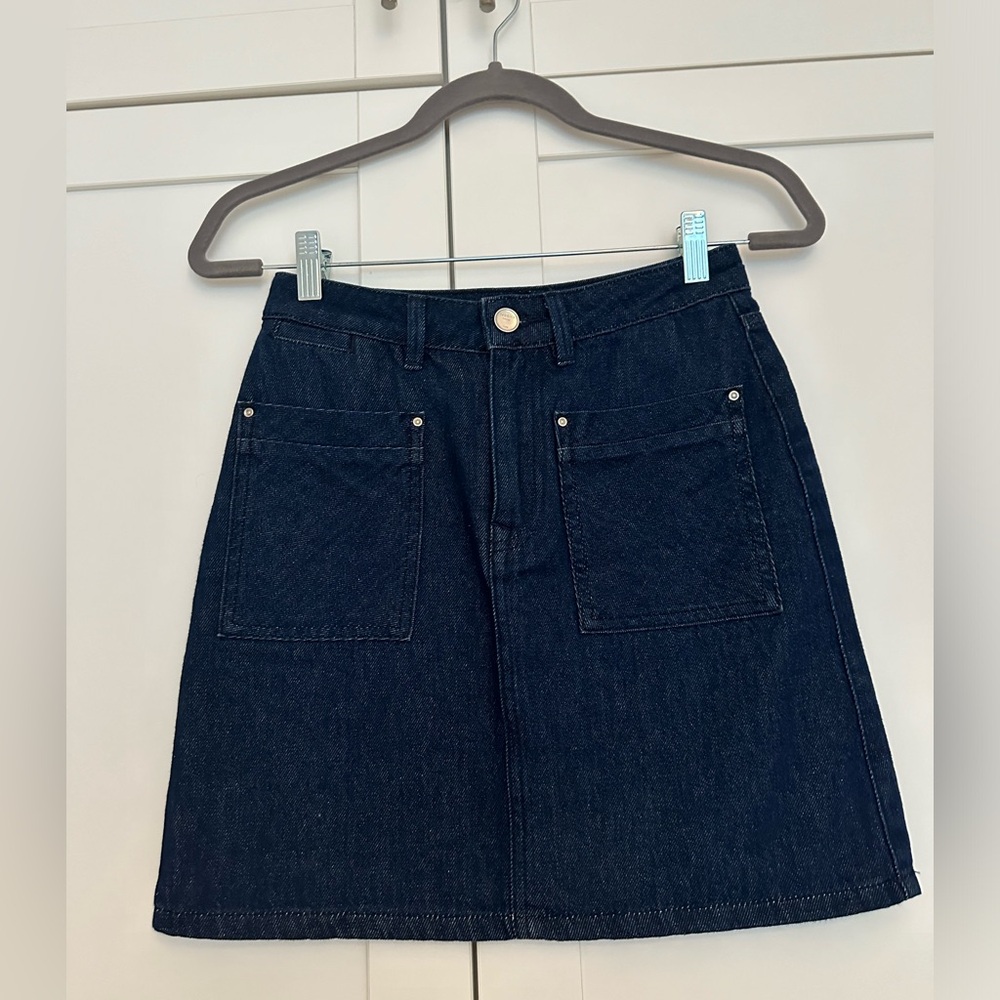 Yargici denim mini skirt - brandnew size 0 (size 34)